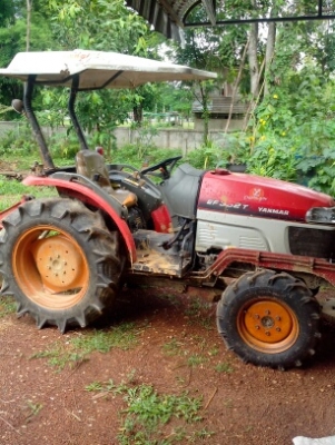 YANMAR รถไถ35 แรง ใบดัน ผาน6 คราด