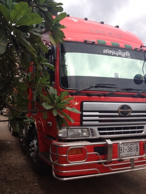 ขายฮีโน 12ล้อ เครื่อง P11  รถตู้ห้องเย็น สภาพพร้อมใช้งานคับ