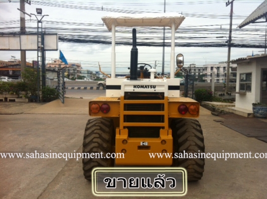 รถตัก KOMATSU 507 S/N 509XX บจก.สหสินอีควิปเม้นท์ โทร.081-5851880, 02-5168100-1 www.sahasinequipment.com