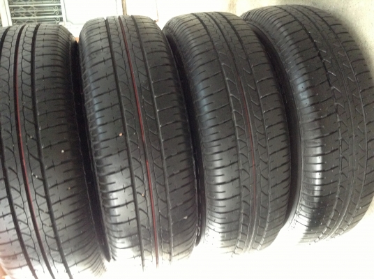 ยางป้ายแดง 175 70r14 บริสโตน ปี13