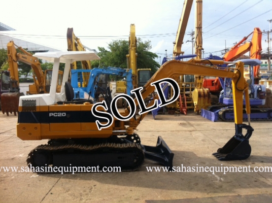 รถขุด PC20-6 S/N 270XX บจก.สหสินอีควิปเม้นท์ โทร.081-5851880, 02-5168100-1 www.sahasinequipment.com รถขุด PC20-6 S/N 270XX บจก.สหสินอีควิปเม้นท์ โทร.081-5851880, 02-5168100-1 www.sahasinequipment.com