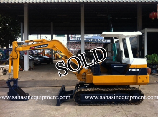 รถขุด PC20-6 S/N 270XX บจก.สหสินอีควิปเม้นท์ โทร.081-5851880, 02-5168100-1 www.sahasinequipment.com รถขุด PC20-6 S/N 270XX บจก.สหสินอีควิปเม้นท์ โทร.081-5851880, 02-5168100-1 www.sahasinequipment.com