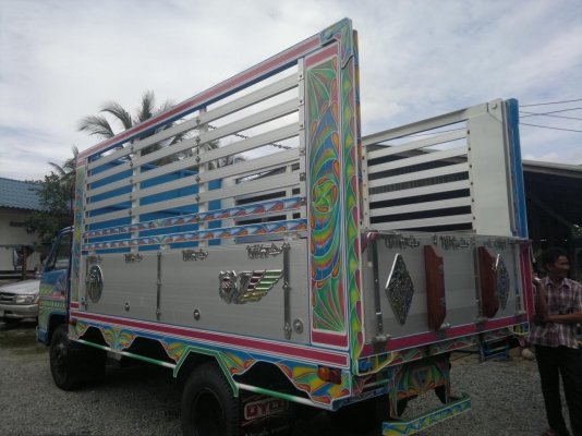 ขาย ISUZU NPR รถห้่าง ปี 35 เกียร์สั้น ดั้ม กระบะปีเนียม