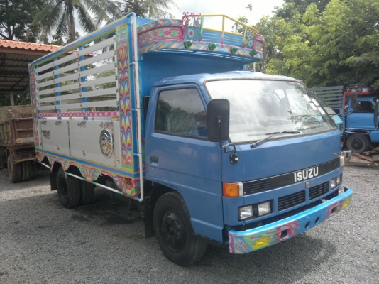 ขาย ISUZU NPR  ดั้มเกษตร กระบะปีเนียม รถห้่าง ปี 33