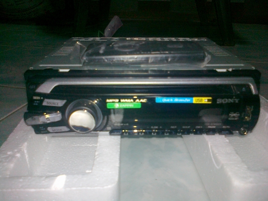 ฟรอนโซนี่ cd mp3 usb