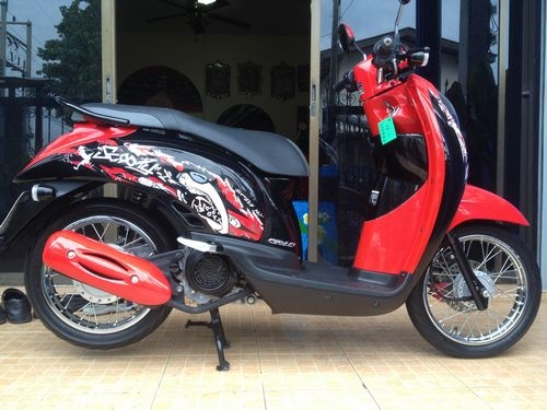 HONDA SCOOPY I ลายACTTIVE BOYรถปี2012วิ่ง3xxxโลสวยกริ้บ