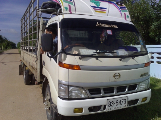 ขายรถบรรทุก 6 ล้อ HINO ดูโท่ปี 49 เดิมๆเครื่องดีคัสซีสวยยางดี 6 เส้นทะเบียนเต็ม