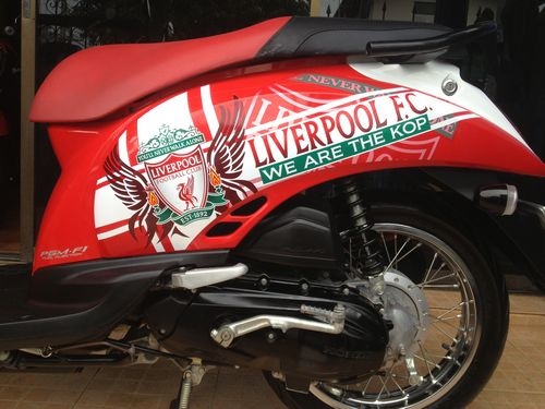 HONDA SCOOPY IลายLIVERPOOL F.C.รถปี2012วิ่ง2xxxโลไมล์แท้ประกันศูนย์พร้อมสภาพใหม่มาก
