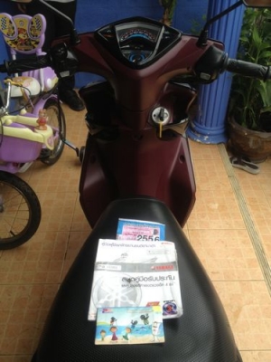 MIO125GTXตัวท็อปล้อแม็กแท้ศูนย์รถปี2012วิ่ง3XXXโลสวยกริ้บๆ MIO125GTXตัวท็อปล้อแม็กแท้ศูนย์รถปี2012วิ่ง3XXXโลสวยกริ้บๆ