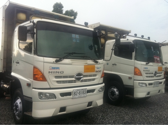 Hino. FM-2P. Ngv-100\% 360แรงม้า ดั้มแม่ลูกสามมิตร ลูก3เพลา