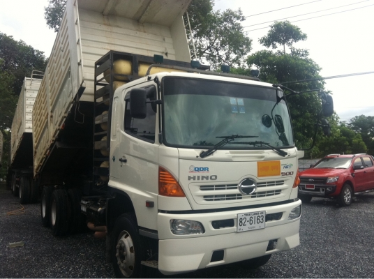 Hino. FM-2P. Ngv-100\% 360แรงม้า ดั้มแม่ลูกสามมิตร ลูก3เพลา