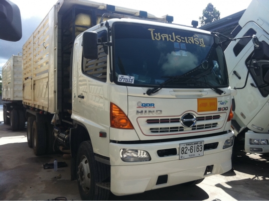 Hino. FM-2P. Ngv-100\% 360แรงม้า ดั้มแม่ลูกสามมิตร ลูก3เพลา