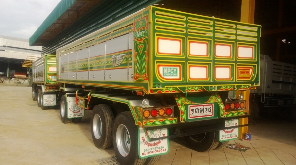 หางพ่วง3เพลาใหม่ 6.50เมตร