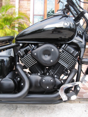 เสร็จแล้วรถลูกค้าสั่ง yamaha dragstar400 แต่งประกอบใหม่พร้อมทะเบียน..... เสร็จแล้วรถลูกค้าสั่ง yamaha dragstar400 แต่งประกอบใหม่พร้อมทะเบียน.....