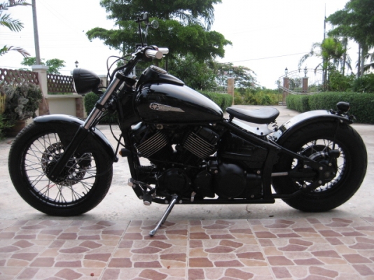 เสร็จแล้วรถลูกค้าสั่ง yamaha dragstar400 แต่งประกอบใหม่พร้อมทะเบียน..... เสร็จแล้วรถลูกค้าสั่ง yamaha dragstar400 แต่งประกอบใหม่พร้อมทะเบียน.....