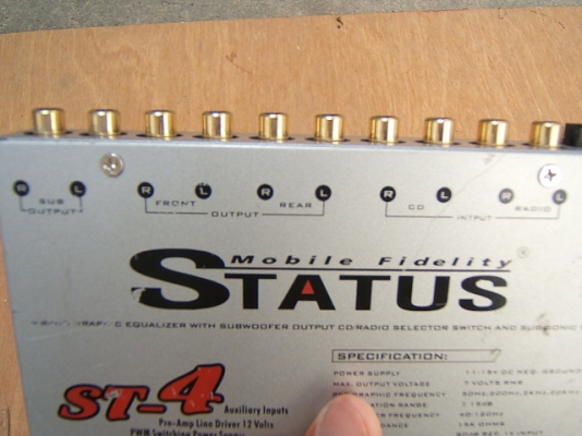 Pre 4 band STATUS ST4