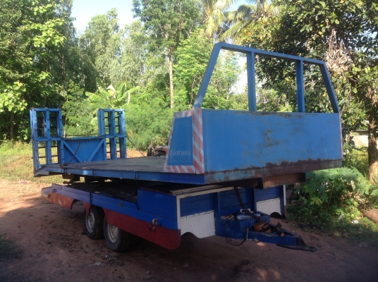 ขาย หางเทเลอร์ ต่อใหม่ ใส่ 6ล้อ. NPR 120 พร้อมหางไฮลอลิค