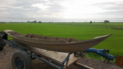 เรือป๊าปไม้สัก กับเรือบดเหมาครับ
