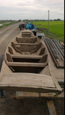 เรือป๊าปไม้สัก กับเรือบดเหมาครับ