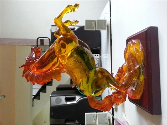 เก้าอี้โครงไม้สักแท้/ม้าลำพอง/สิงโตคู่ ทำจากไม้มะยมป่าทั้งต้น