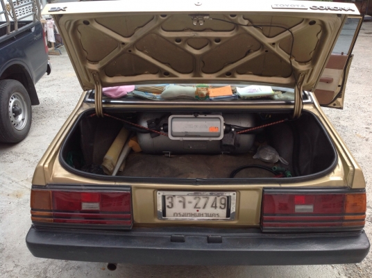 ขาย TOYOTA หน้าแหลม CORONA DX TT140 1600 สีบรอนทอง เดิมๆทั้งคัน