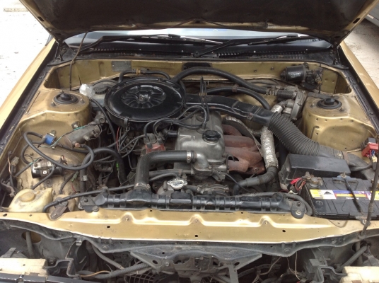 ขาย TOYOTA หน้าแหลม CORONA DX TT140 1600 สีบรอนทอง เดิมๆทั้งคัน