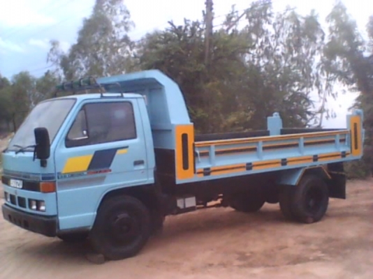 รถหกล้อดั๊ม  ISUZU  110  กระบะดั๊มยาว  4 เมตร   เครื่องดี  ครัชชีสวย