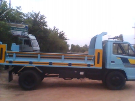 รถหกล้อดั๊ม  ISUZU  110  กระบะดั๊มยาว  4 เมตร   เครื่องดี  ครัชชีสวย