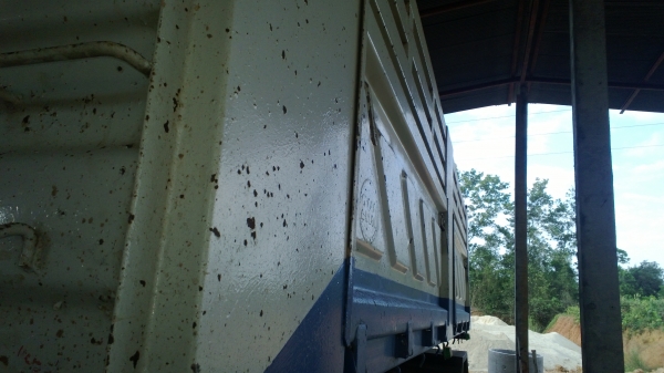 (หลุดมัดจำ)หางพ่วงดั้ม2คาน*ผลิตเมื่อ 28-8-49 ยางสวยเต็มทั้ง8เส้น