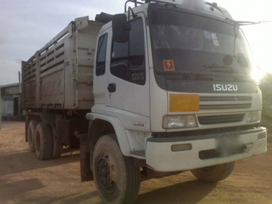 รถอิซูซุ 10 ล้อดั้ม FXZ 270 แรงม้า   ( ขายแม่ลูก )  สนใจติดต่อ 081 - 6079515