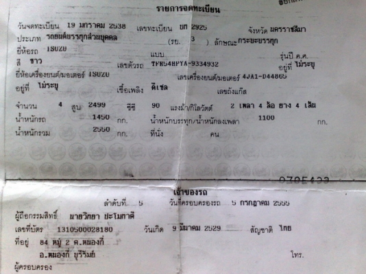 ***ขายแล้วครับขอบคุณ Truck2hand ***ปรับราคา อยากขาย ครับ ขาย กระบะแค็ป มังกรทอง ISUZU SPACECAB 2.5SL "โฉมแป๊ะยิ้ม"แท้ ปี38/95 เครื่องเดิม4JA1 มังกรทอง แห้งดี แรงประหยัด ไม่เยิ้ม ช่วงล่างคัสซีดี ไม่ผุไม่ดาม สีดีเคยเก็บมาต้องเก็บเพิ่มนิดหน่อย หน้า