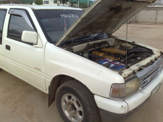 ***ขายแล้วครับขอบคุณ Truck2hand ***ปรับราคา อยากขาย ครับ ขาย กระบะแค็ป มังกรทอง ISUZU SPACECAB 2.5SL "โฉมแป๊ะยิ้ม"แท้ ปี38/95 เครื่องเดิม4JA1 มังกรทอง แห้งดี แรงประหยัด ไม่เยิ้ม ช่วงล่างคัสซีดี ไม่ผุไม่ดาม สีดีเคยเก็บมาต้องเก็บเพิ่มนิดหน่อย หน้า