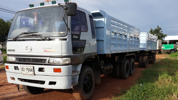 ขายด่วน HINOFM2Kสมอเงิน240แรงแม่ลูกสภาพพร้อมใช้งานสุดๆรีบจอง 0843923995 0811838154