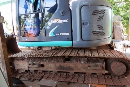 KOBELCO SK135-YY05 รถใหม่ออกห้างใช้งาน6500เศษ รถสวย