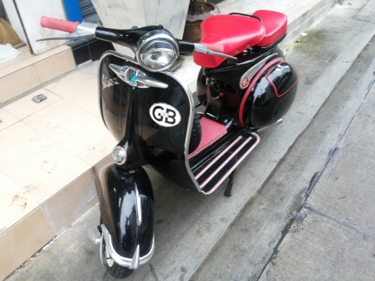 เพิ่มรูปแล้วครับ   ขายเวสป้า64เครื่อง5potพร้อมของแต่ง