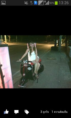 เพิ่มรูปแล้วครับ   ขายเวสป้า64เครื่อง5potพร้อมของแต่ง