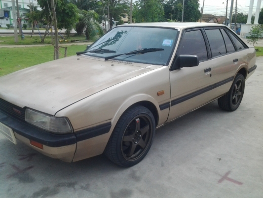 MAZDA626แต่งซิ่งเครื่องเสียงดังแม๊ก17ขายถูกๆ42000สนใจ0853647170