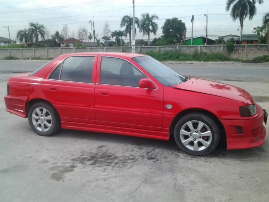 HYUNDAI ELANTRA.แต่งซิ่งสีสวยแก๊สLPGทะเบียนสวย.ก5151ถูกๆๆ35900