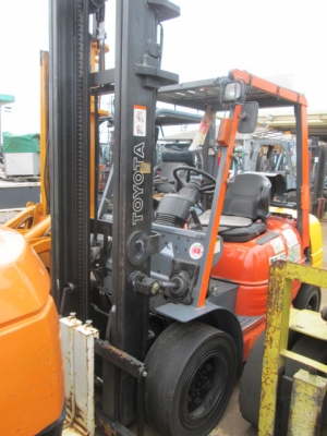 ขายฟอร์คลิฟต์ TOYOTA 6FG30 , GASOLINE/LPG 2 ระบบ, เสา 4 M , SIDE SHIP , 4 คอนโทล ( Specs Japan ) สภาพพร้อมใช้งาน  เดิมแท้จากญี่ปุ่น   สีเดิมและตัวถังสภาพเดิมจากญี่ปุ่น