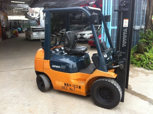 ขายฟอร์คลิฟต์ TOYOTA 7FG20 AT เสา 4.5 M , ใช้งาน 2 ระบบ GAS/LPG ขอบคุณมากครับ เถ้าแก่โรงถั่ววิบูลย์ เดิมแท้จากญี่ปุ่น สีเดิมและตัวถังสภาพเดิมจากญี่ปุ่น ขายฟอร์คลิฟต์ TOYOTA 7FG20 AT เสา 4.5 M , ใช้งาน 2 ระบบ GAS/LPG ขอบคุณมากครับ เถ้าแก่โรงถั่ววิบูลย์ เดิมแท้จากญี่ปุ่น สีเดิมและตัวถังสภาพเดิมจากญี่ปุ่น