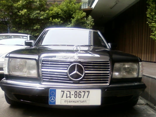 BENZ W 126 500SEL 1988 2J AUTO LPGหลุด มัดจำแล้ว ไม่มาเอารถ