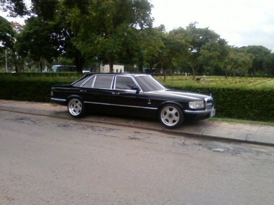 BENZ W 126 500SEL 1988 2J AUTO LPGหลุด มัดจำแล้ว ไม่มาเอารถ