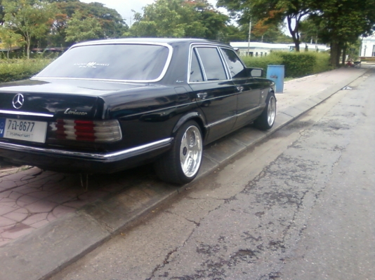 BENZ W 126 500SEL 1988 2J AUTO LPGหลุด มัดจำแล้ว ไม่มาเอารถ