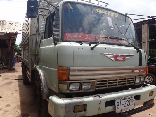 ขายด่วน รถสิบล้อเพลาเดียว  HINO  FL 17  เดิมๆพร้อมใช้งาน