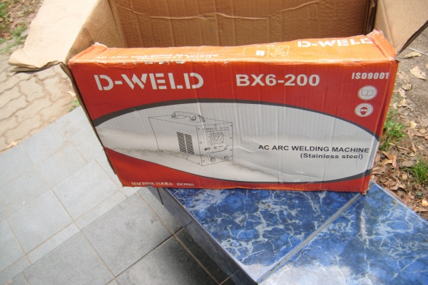 ขาย ตู้เชื่อมไฟฟ้า 200 เหมือนใหม่ ใช้ครั้งเดียว ครบชุด พร้อมกล่อง