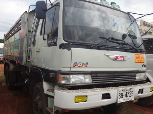 ขายด่วน รถสิบล้อสองเพลาดัมพ์  HINO  FM 3M  กระบะมิเนียม  พร้อมใช้งาน