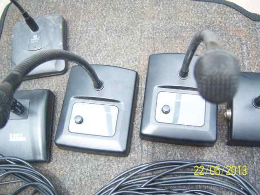 ชุดไมโครโฟน พร้อมสายต่อ ครบชุดครับ