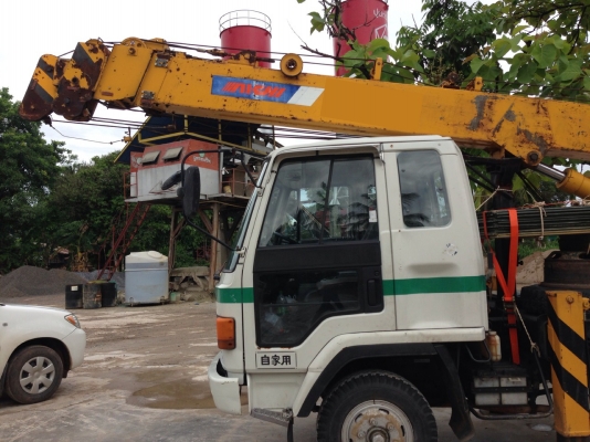 ขายรถเครน 7 ตัน  AICHI F507 ปั้มสามตอน สภาพสวย เก่านอกไม่เคยใช้งานในไทย