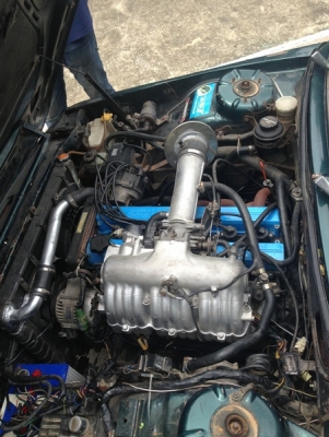 ขายถูกBM E28เครื่อง1G แก๊ส LPG  ออโต้  ปี1975 พร้อมใช้