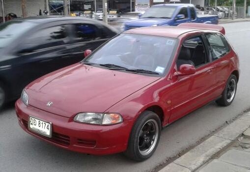 ด่วน..Civic3ประตูน้ำมัน+LPGเกียร์Autoก.ไฟฟ้าภายในสวยแม็ก15"(พร้อมขับส่ง)